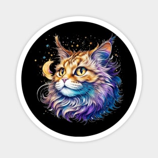 Galaxy Cat Magnet